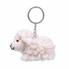 Sheep Felt Keyring-Keyrings & Bag Charms-Siesta Crafts