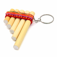 Pan Pipe Keyring-Keyrings & Bag Charms-Siesta Crafts