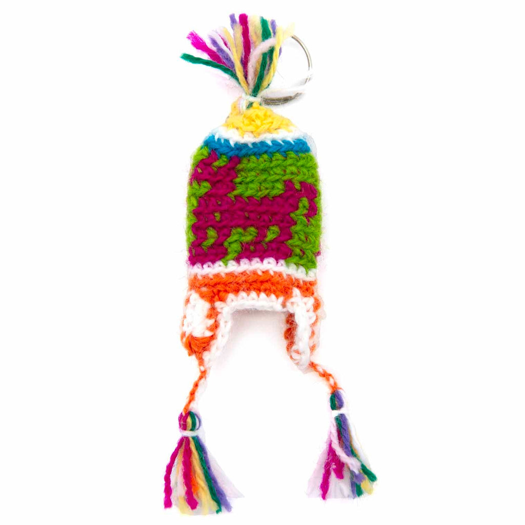 Chullo Keyring-Keyrings & Bag Charms-Siesta Crafts