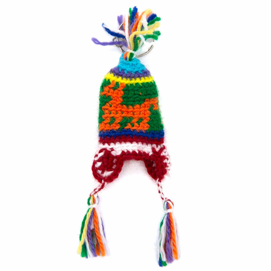 Chullo Keyring-Keyrings & Bag Charms-Siesta Crafts