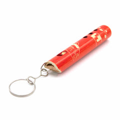 Quena Flute Keyring-Keyrings & Bag Charms-Siesta Crafts