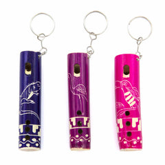 Quena Flute Keyring-Keyrings & Bag Charms-Siesta Crafts