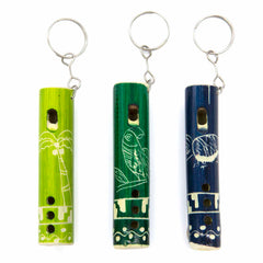 Quena Flute Keyring-Keyrings & Bag Charms-Siesta Crafts