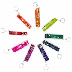 Quena Flute Keyring-Keyrings & Bag Charms-Siesta Crafts