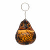 Gourd Owl Keyring-Keyrings & Bag Charms-Siesta Crafts