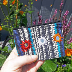 Gheri Purse with Mirrors-Bags & Purses-Siesta Crafts