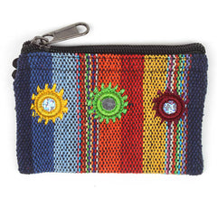 Gheri Purse with Mirrors-Bags & Purses-Siesta Crafts