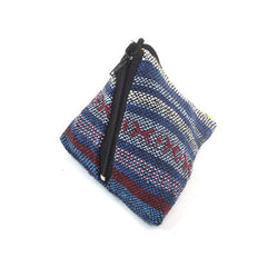 Thai Woven Pyramid Pouch-Bags & Purses-Siesta Crafts