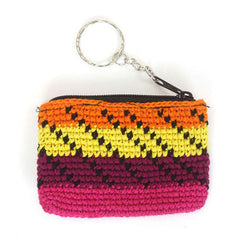 Mini Crochet Keyring Purse-Bags & Purses-Siesta Crafts