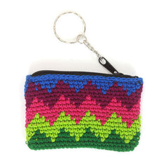 Mini Crochet Keyring Purse-Bags & Purses-Siesta Crafts