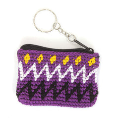 Mini Crochet Keyring Purse-Bags & Purses-Siesta Crafts