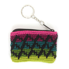 Mini Crochet Keyring Purse-Bags & Purses-Siesta Crafts