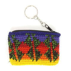 Mini Crochet Keyring Purse-Bags & Purses-Siesta Crafts