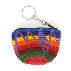 Mini Half Moon Keyring Purse-Bags & Purses-Siesta Crafts