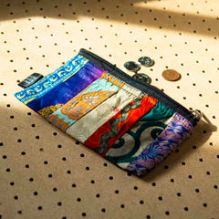 Recycled Sari Purse Large-Bags & Purses-Siesta Crafts