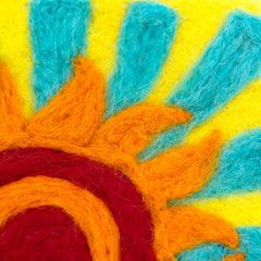 Sunrise Felt Purse-Bags & Purses-Siesta Crafts