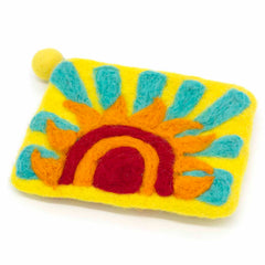 Sunrise Felt Purse-Bags & Purses-Siesta Crafts