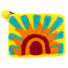 Sunrise Felt Purse-Bags & Purses-Siesta Crafts