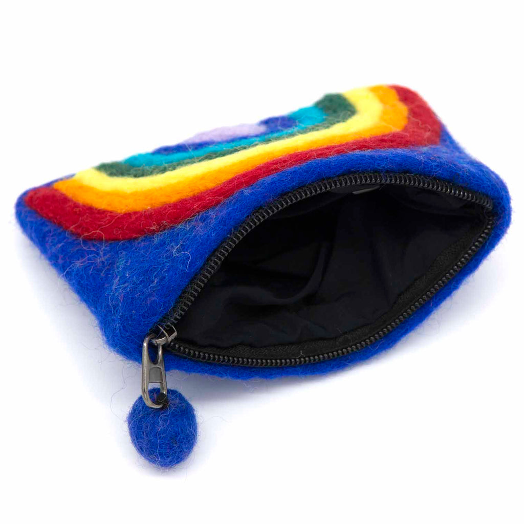 Rainbow Felt Purse-Bags & Purses-Siesta Crafts