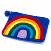 Rainbow Felt Purse-Bags & Purses-Siesta Crafts