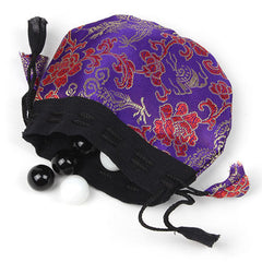 Brocade Drawstring Pouch-Bags & Purses-Siesta Crafts