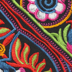 Embroidered Clutch Purse-Bags & Purses-Siesta Crafts