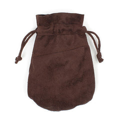 Faux Suede Pouch-Bags & Purses-Siesta Crafts