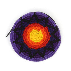Round Crochet Purse-Bags & Purses-Siesta Crafts