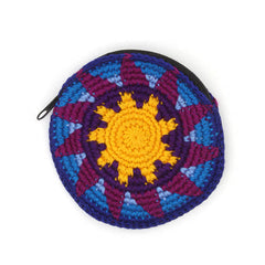 Round Crochet Purse-Bags & Purses-Siesta Crafts