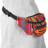 Multicoloured Hip Bag-Bags & Purses-Siesta Crafts
