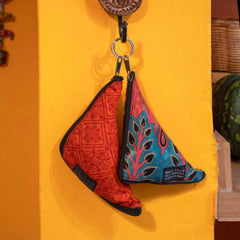 Recycled Sari Fold Out Bag-Bags & Purses-Siesta Crafts