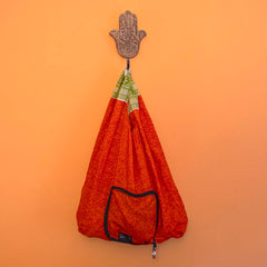 Recycled Sari Fold Out Bag-Bags & Purses-Siesta Crafts