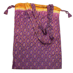 Recycled Sari Shopper Bag-Bags & Purses-Siesta Crafts