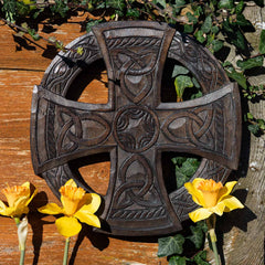 Round Celtic Cross-Christianity-Siesta Crafts