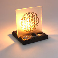 Flower of Life Enlightened Display-Wellbeing-Siesta Crafts