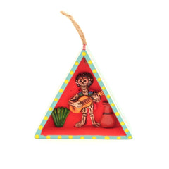 Guitar Player Retablo-Home Décor-Siesta Crafts