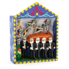 Dance of The Dead Retablo-Home Décor-Siesta Crafts