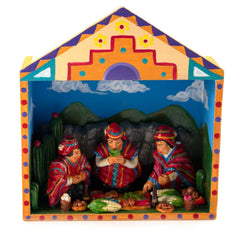 Pachamama Shaman Retablo-Home Décor-Siesta Crafts