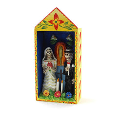 Tall Wedding Retablo-Home Décor-Siesta Crafts