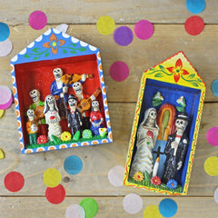 Tall Wedding Retablo-Home Décor-Siesta Crafts