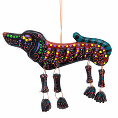 Candy Skull Dog-Home Décor-Siesta Crafts