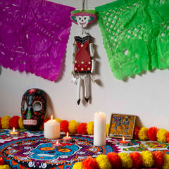 Day of the Dead Lady-Home Décor-Siesta Crafts