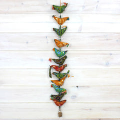 String of Birds with Bell-Home Décor-Siesta Crafts