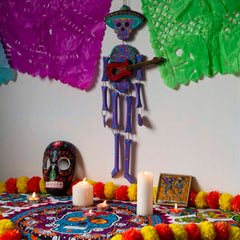 Candy Skull Mariachi-Home Décor-Siesta Crafts