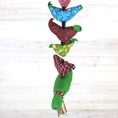Long String of Birds with Bell-Home Décor-Siesta Crafts