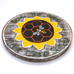 Save The Bees Plaque-Home Décor-Siesta Crafts