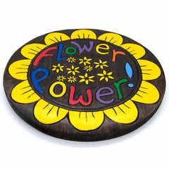 Flower Power Plaque-Home Décor-Siesta Crafts
