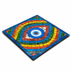 Rainbow Eye Mosaic-Home Décor-Siesta Crafts