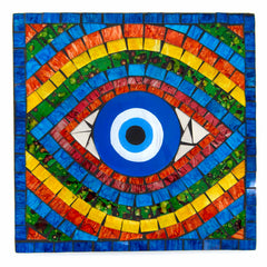 Rainbow Eye Mosaic-Home Décor-Siesta Crafts