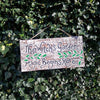 Witch's Garden Plaque-Home Décor-Siesta Crafts